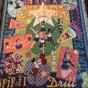 Cheer Throw Blanket